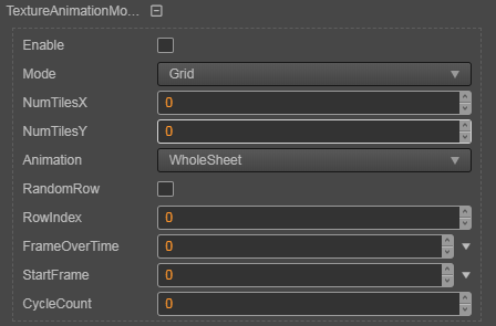 贴图动画模块(TextureAnimationModule) - 图1