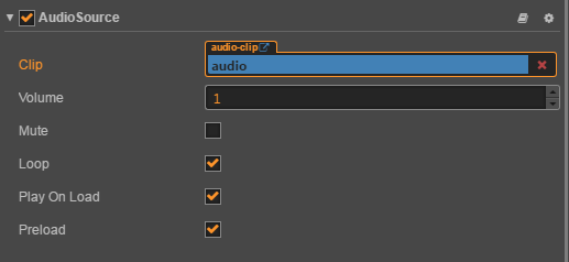  AudioSource 组件参考  - 图1